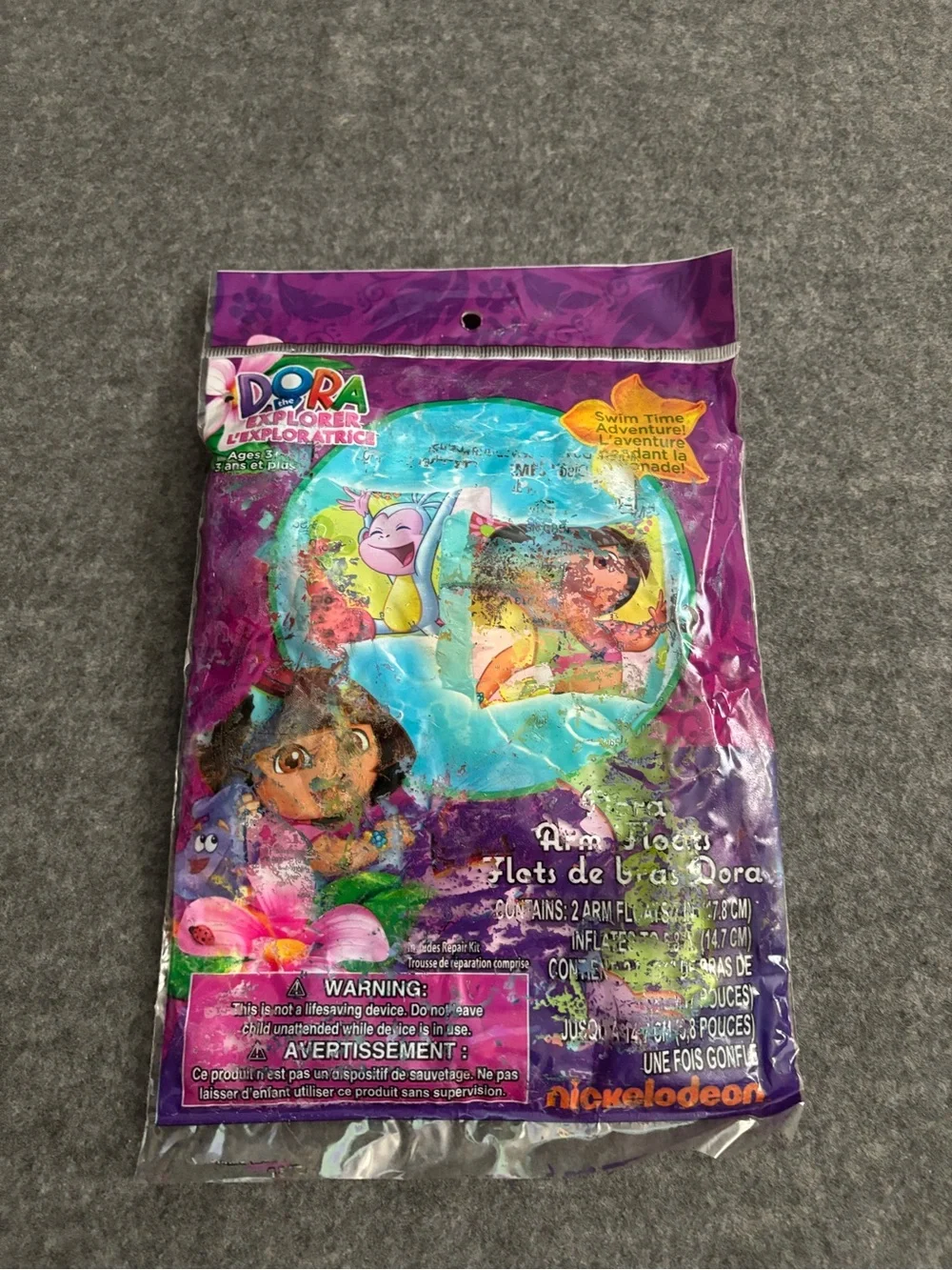 kids Dora the Explorer arm floats 3 years +